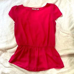 Pink blouse